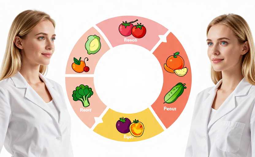 Illustration of postpartum abdominal tightening exercises